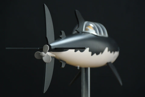 Tintin Shark Submarine Resin Figurine Available in 2 Sizes