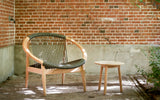Frida Lounge Chair Available in 2 Styles - Black stained teak - Vincent Sheppard - Playoffside.com