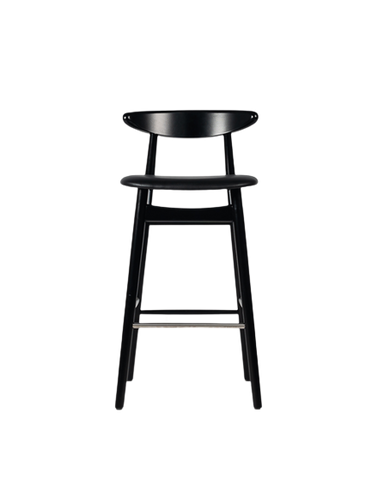 Teo Counter Stool Upholstered Available in 2 Colors - Natural oak - Vincent Sheppard - Playoffside.com