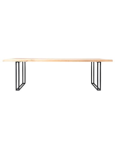 Achille Dining Table Square Base Available in 6 Sizes & 2 Colors - Black oak varnish / 300x100 - Vincent Sheppard - Playoffside.com