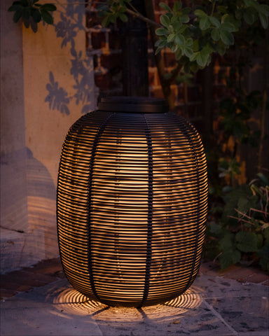 Tika Solar-powered Lantern Available in 2 Colors & 2 Sizes