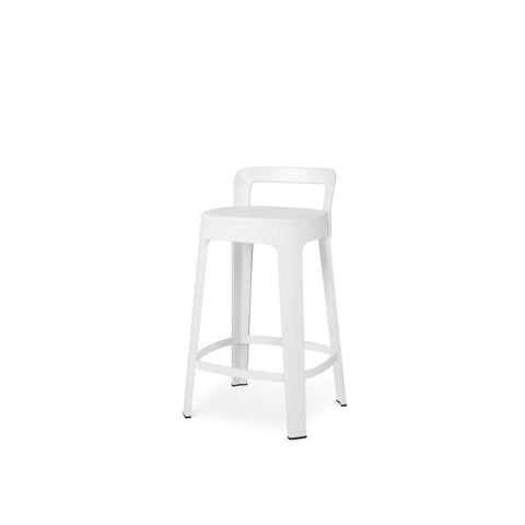 RS Barcelona - Ombra Stool Medium - With backrest / White - Playoffside.com